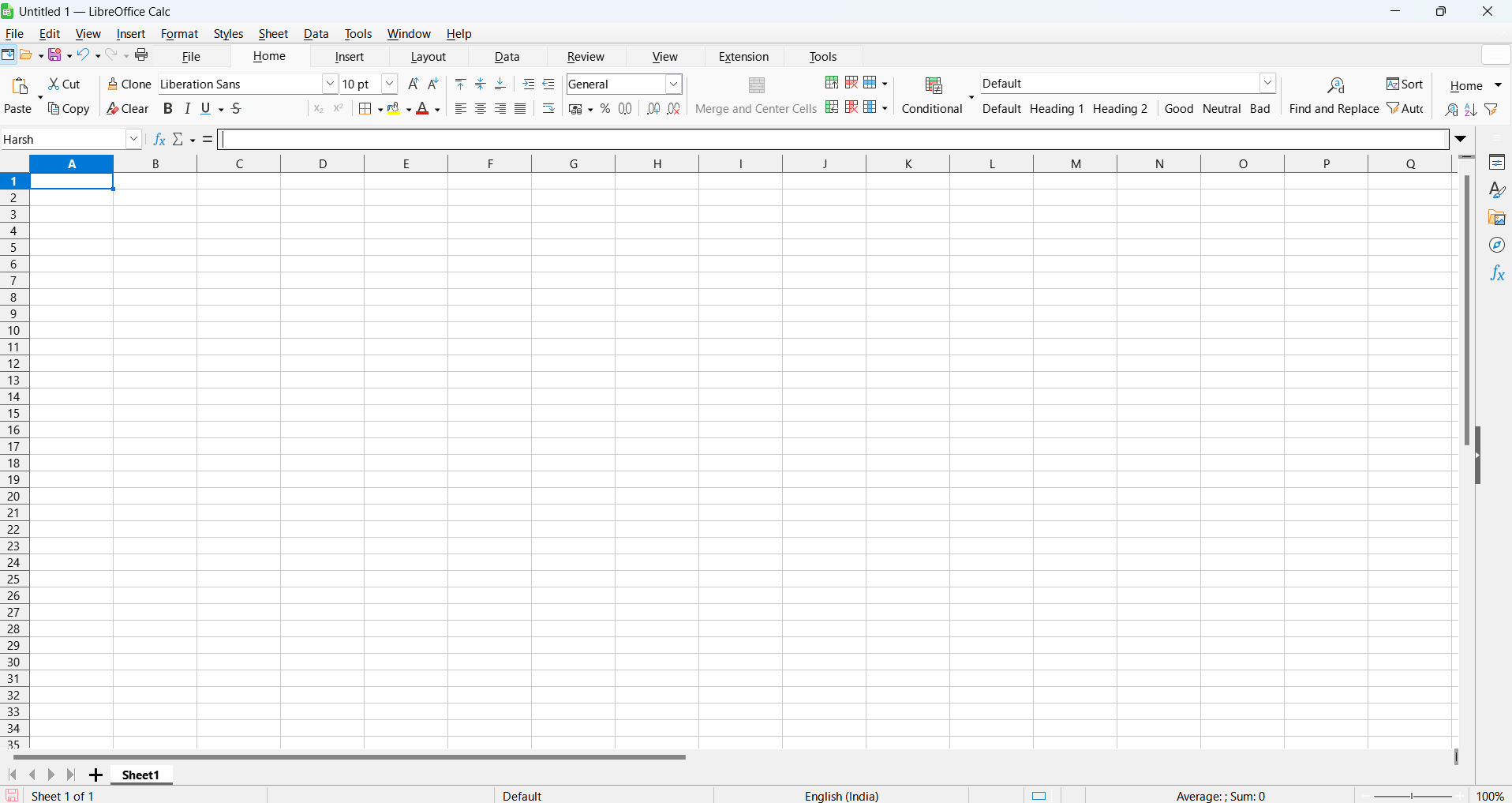 Liber calc home page
